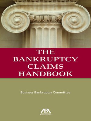 cover image of The Bankruptcy Claims Handbook